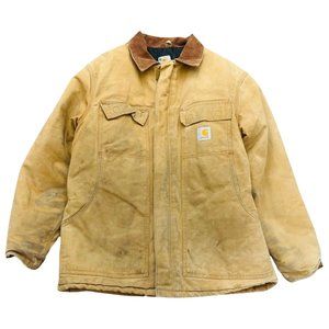 Vintage Carhartt Light Beige Work Jacket Size L